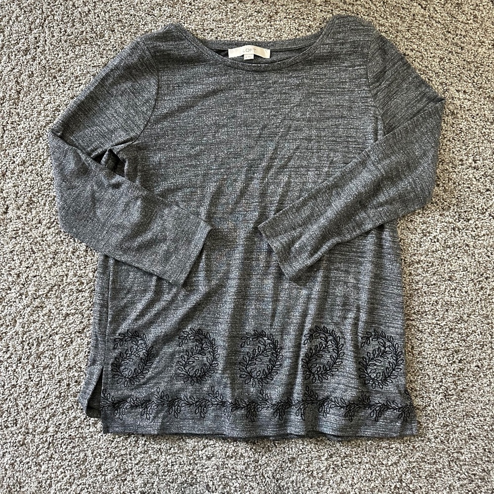 Loft long sleeve shirt Medium